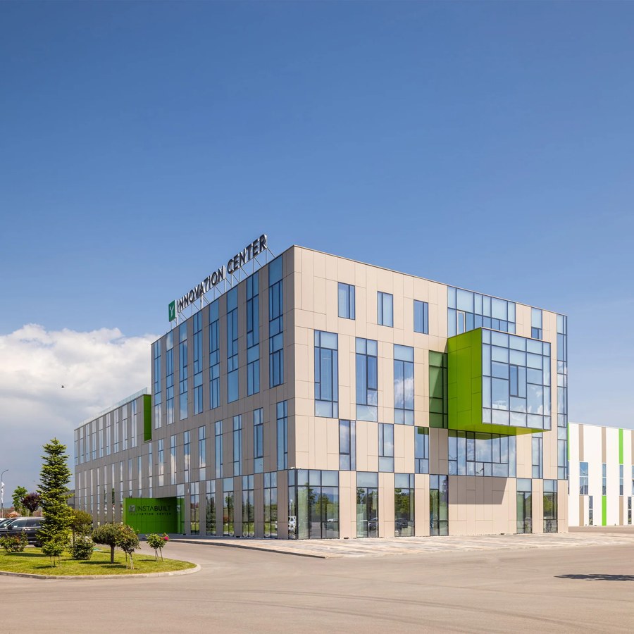 Insta Innovation Center architectural visualization